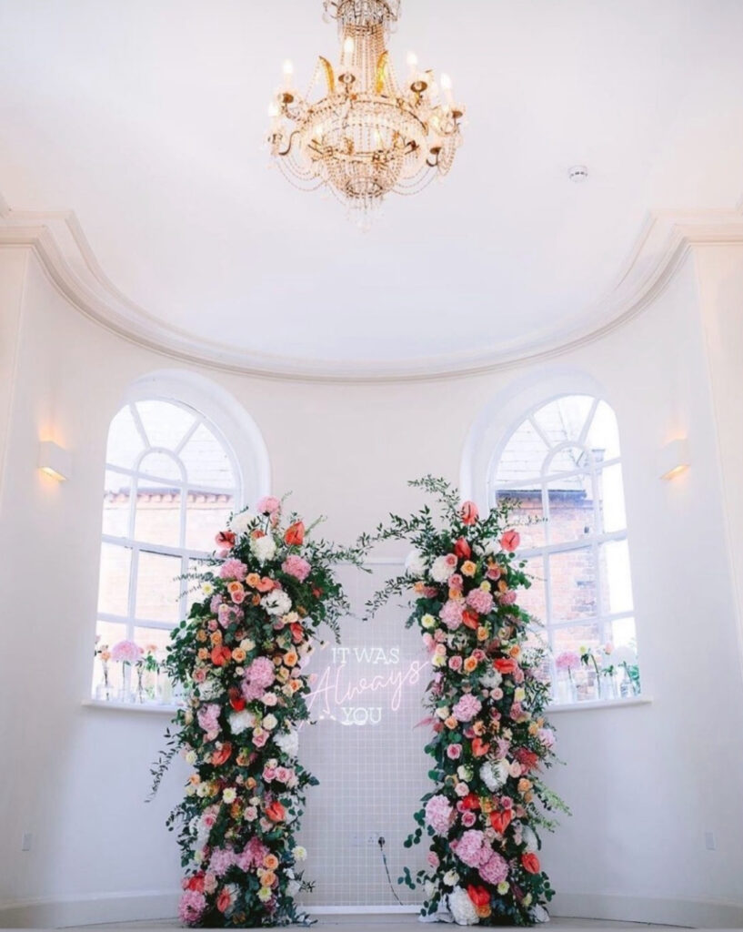 Aisle inspiration at Iscoyd Park